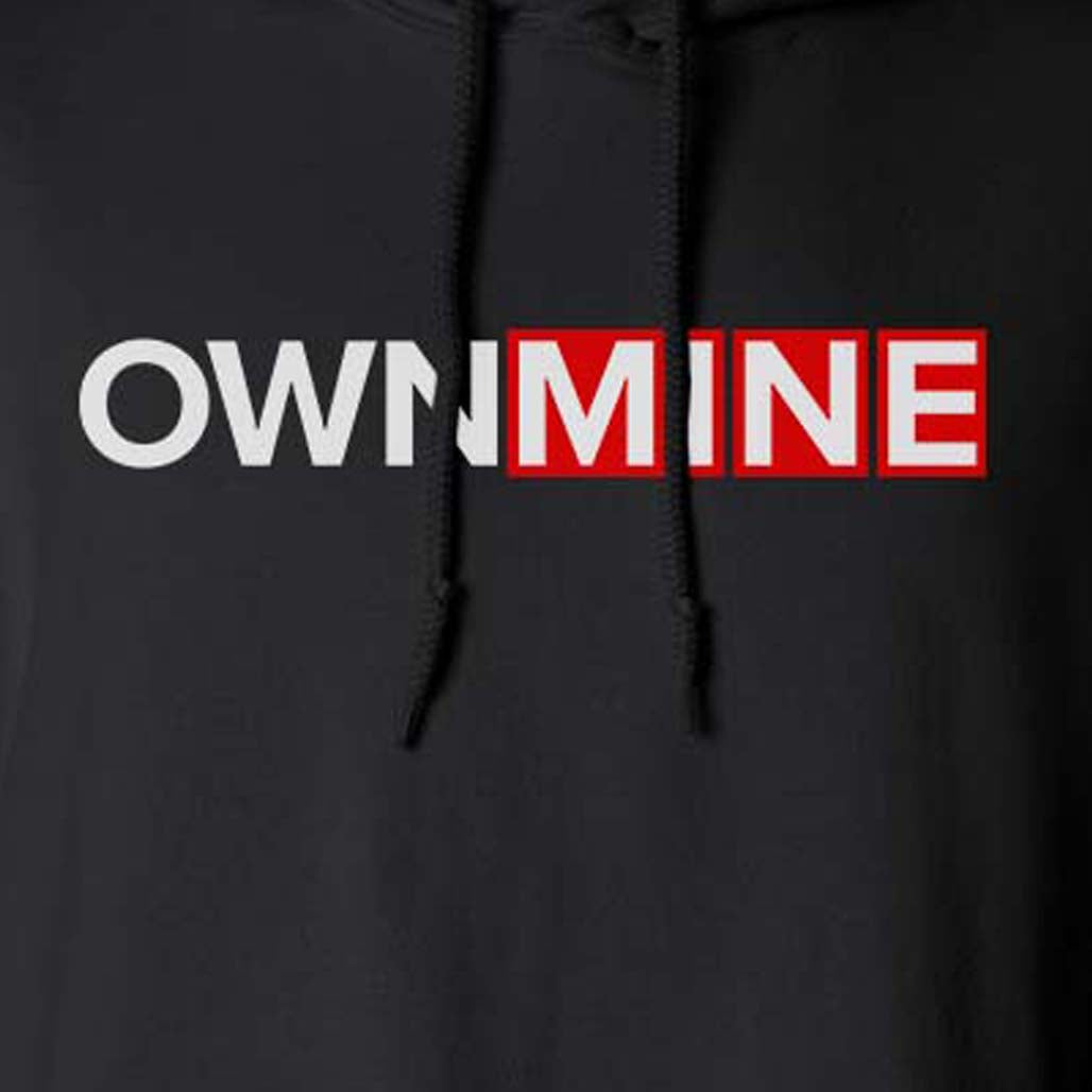 OWNMINE Primary Logo Fleece Hooded Sweatshirt