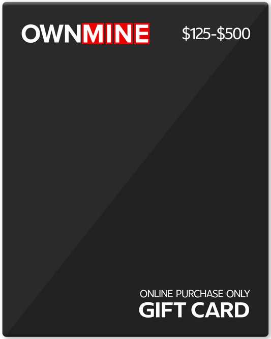 OWNMINE eGift Card $125-$500